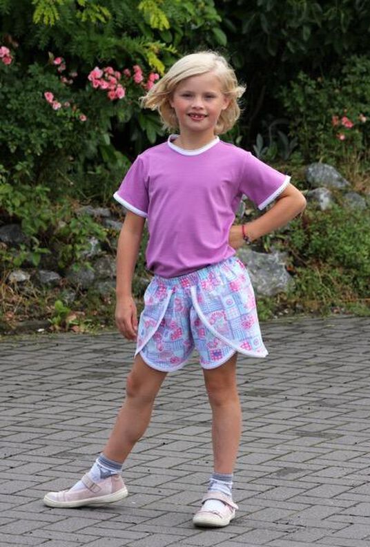 Hose, Short "Leticia", Schnittmuster Gr. 110-152 image number 8