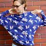 Oversize-Hoodie/ Kleid iole lele, Pdf Gr. 32-54 thumbnail number 3