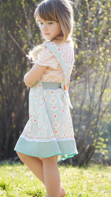 eBook *Fritzi* Latzrock, Latzkleid, Shirt Nähanleitung image number 10