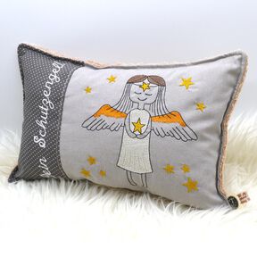 Stickdatei ITH 16x26cm Kissen Engel Schutzengel
