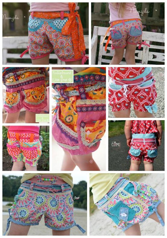 Ballonshorts Kinder Schnittmuster Gr. 62-152 -deine TUULA #8 image number 6