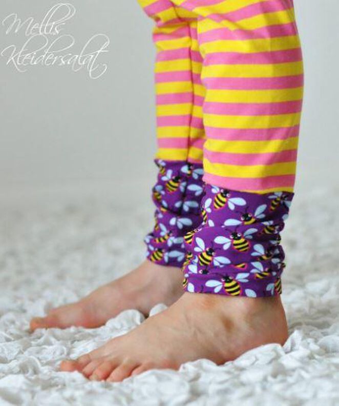 Ebook/Nähanleitung Raff-Legging Mädchen Gr. 80 - 164 image number 3