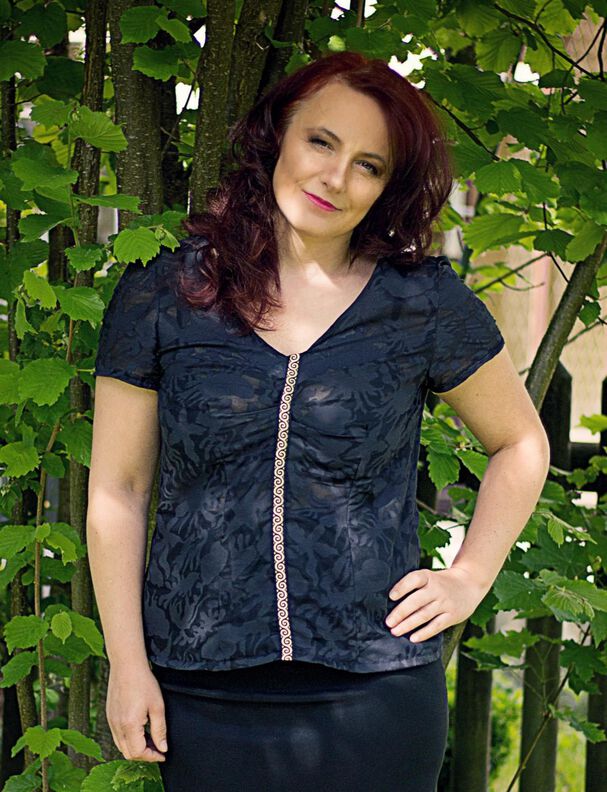 Bluse Pascale Gr. 34-52, PDF-Schnittmuster A4, A0 und Nähanleitung image number 8