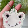 Stickdatei Frosch Anhänger Schlüsselanhänger thumbnail number 7