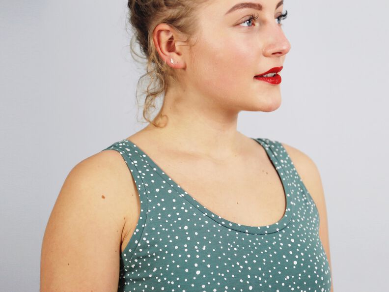 FRAU JUNO Trägertop mit oder ohne Kräusel XS-XXL image number 2