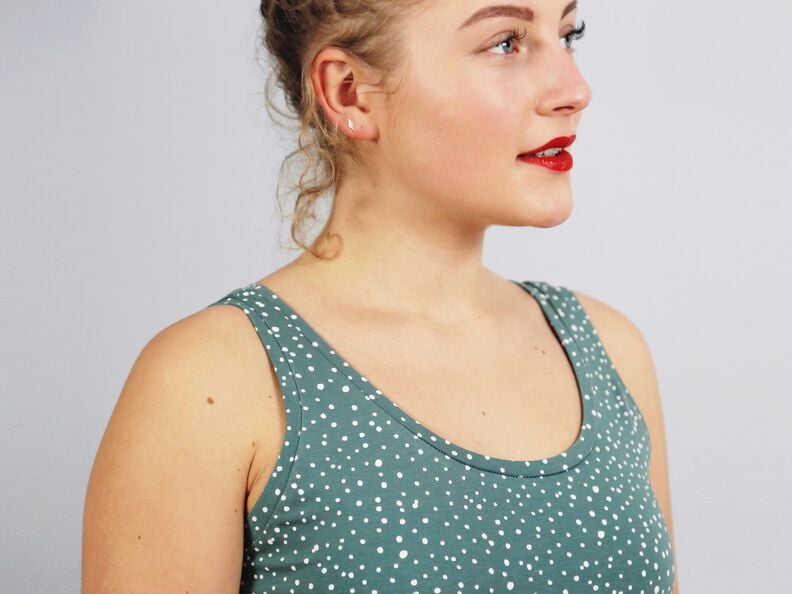 FRAU JUNO Trägertop mit oder ohne Kräusel XS-XXL image number 2