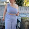 Fließende Culotte Hose mit weiten Beinen PDF Schnittmuster thumbnail number 7