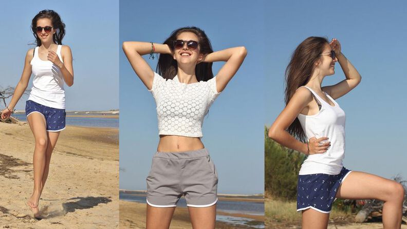 Sommerhose/Short/Hot Pants Gr. 158-46 image number 1