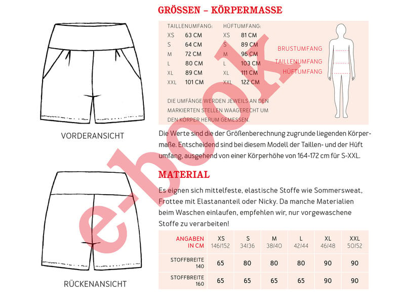 FRAU GESA - Shorts mit breitem Bund XS-XXL image number 2