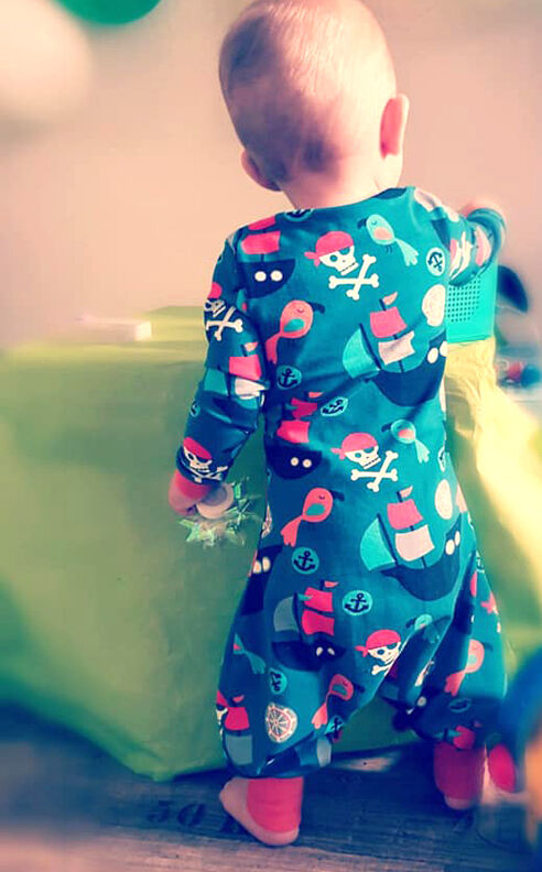 Pyjama, Overall (50-140) SIESTA Kinder Baby Schnittmuster image number 3