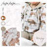 Ebook Hoodie "Henry Baby" von Gr. 44 bis 104 thumbnail number 1