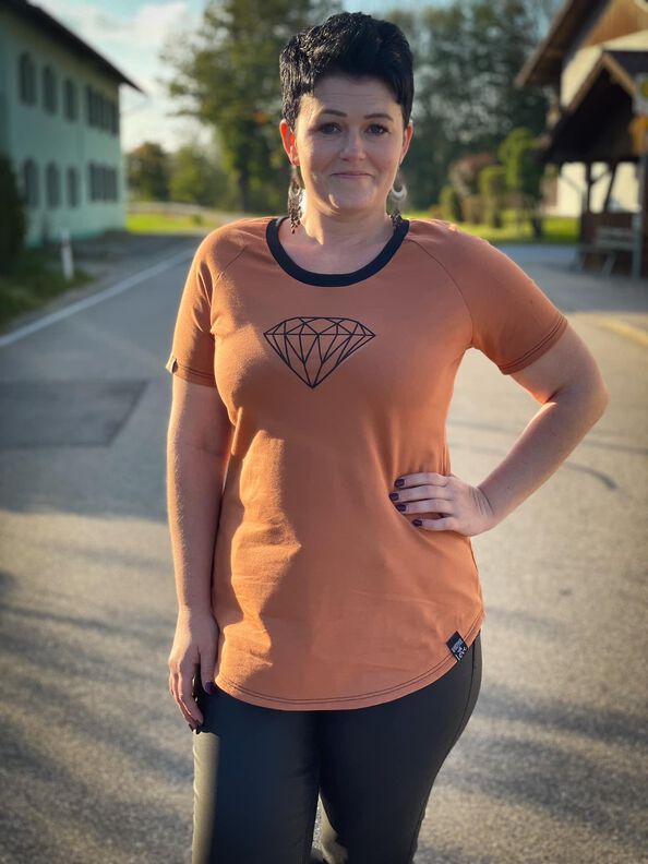 *Ladies Raglan Shirt* Raglan Basic Shirt runder Saum image number 9