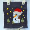Stickdatei Schneemann Vollstick 10x10cm thumbnail number 2