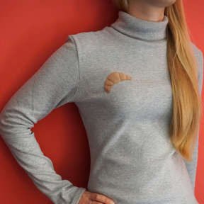 Croissant Doodle Stickdatei 10x10 und 13x18 | DIY Hunger