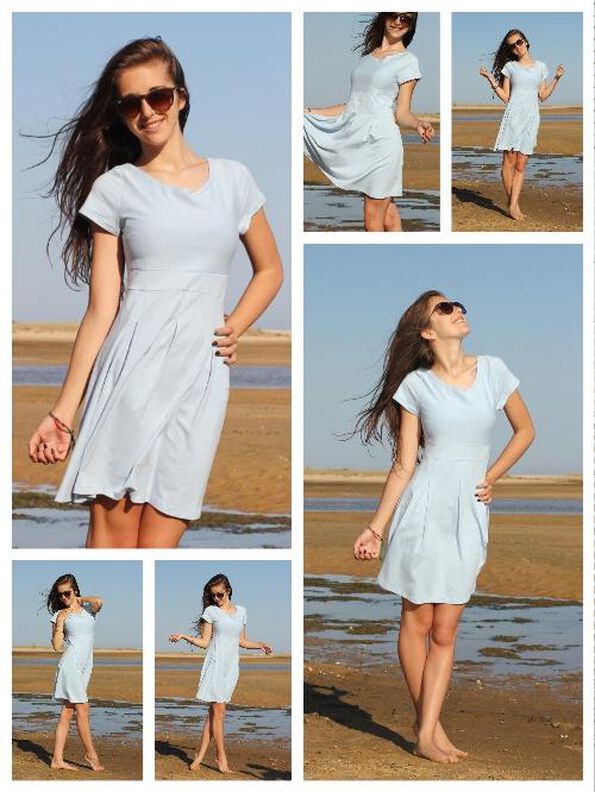 Kleid / Jerseykleid "PIA", Gr. 158-46 image number 2