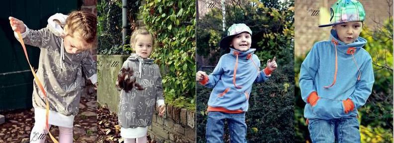 Hoodie mini JOLINE 74/80-146/152 + Plott-Datei image number 6