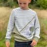 Raglan Sweater Farverig Gr. 128-170, A0, Teilungen thumbnail number 3