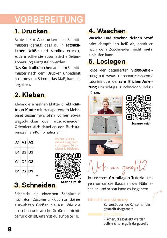 Hobo Bag Schnittmuster Damen Einfache Tasche nähen image number 8