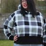 Kurzer Sweater (34-58) SALVIA Damen Schnittmuster Hoodie thumbnail number 3