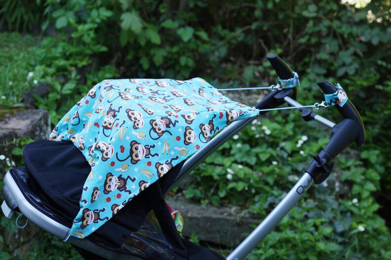 Sonnensegel Kinderwagen (Nähanleitung und Schnittmuster) image number 3