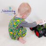 Baby - Sommerstrampler Theo Gr. 50 - 92 Engelinchen Schnittmuster thumbnail number 5