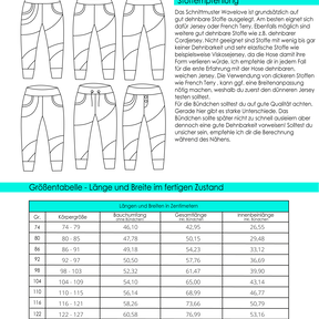 Wavelove Hose Gr. 74 bis 152