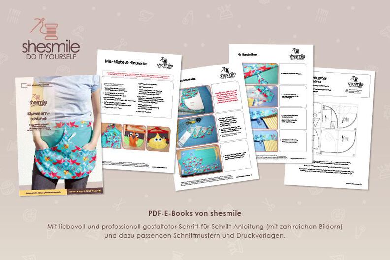 Wäscheklammernschürze (Nähanleitung und Schnittmuster) image number 3