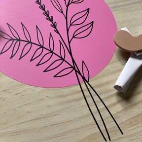 Plotterdatei Blume 1