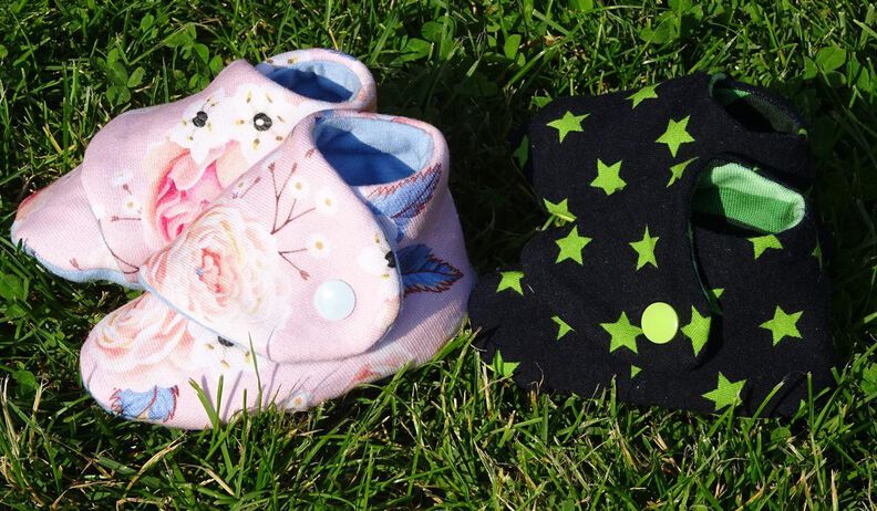 Babyschuhe nähen mit Schnittmuster in 4 Größen image number 7