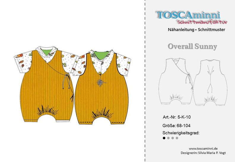 Jumpsuit Sunny Gr. 68-104 Schnittmuster image number 2
