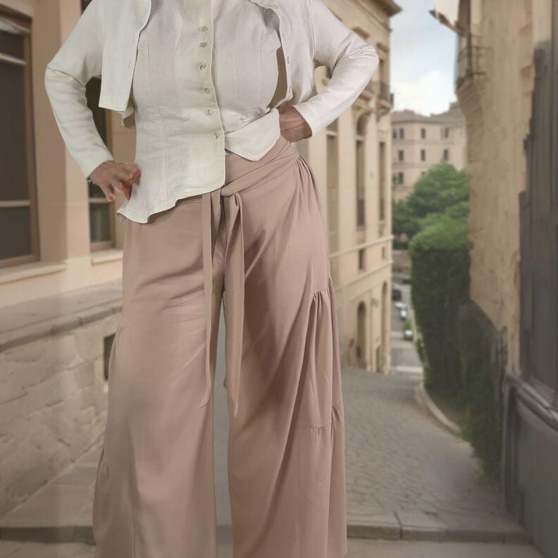 Schnittmuster Damen Hose Sonja Gr. 34-54 + Video image number 11