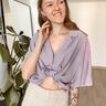 Oversized Bluse mit Reverskragen Größe 34-50 thumbnail number 7