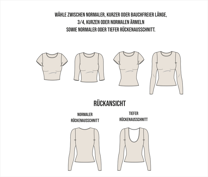 Basic Shirt Bob, PDF Schnittmuster, E-Book image number 6