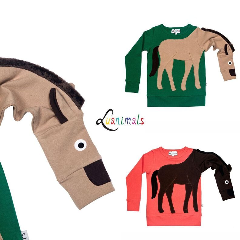 Pullover Kind E-Book Luanimals Pferd Paula (86-152cm) image number 6