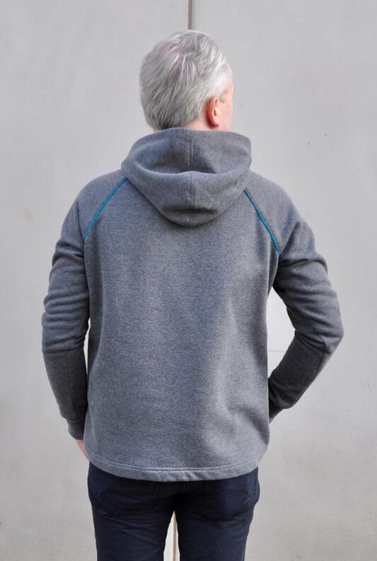 Hoodie, Sweat Jacke (XXS-5XL)  CACTUS Unisex Schnittmuster image number 8