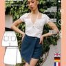 Hosenrock Schnittmuster Damen XS-XXXL Kurze Hose Rock thumbnail number 6