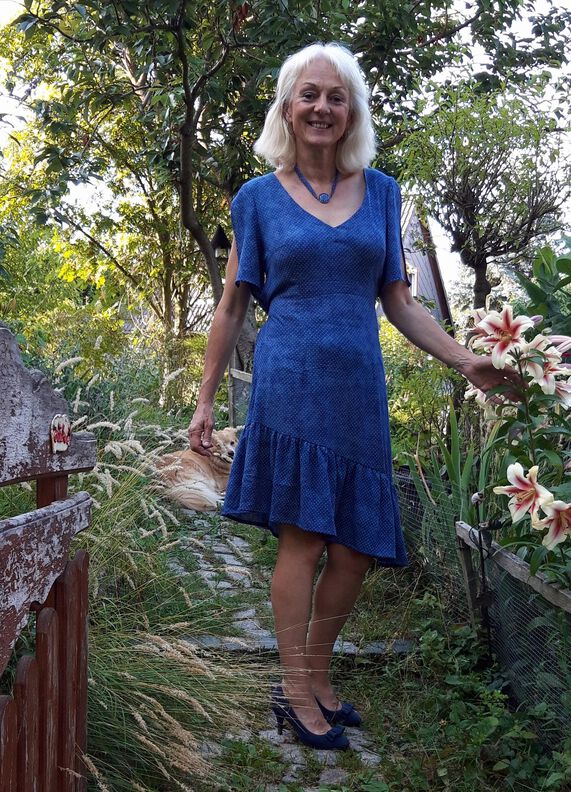 Kleid MASSIMA Gr. 34-52 PDF-Schnitt A4, A0, Anleitung image number 8