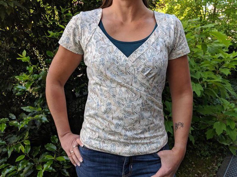 Shirt "AMIRA", Nähanleitung & Schnitt Gr. 158-46 image number 7
