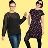 Kleid easy, sehr viele Varianten MENARI ♥ Gr. XS-XXL thumbnail number 5