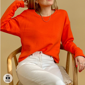 oversize basic Shirt Franz / PDF Schnittmuster