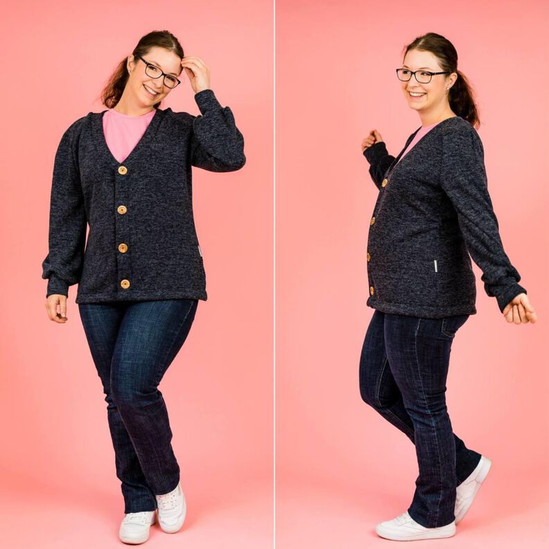 Damen Cardigan Strickjacke Bolero JUJUR ♥ Gr. XS-XXXL image number 4
