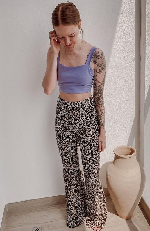 Jogginghose / Yoga Hose / Jersey Hose Gr. 34-50 / A4, A0 image number 7