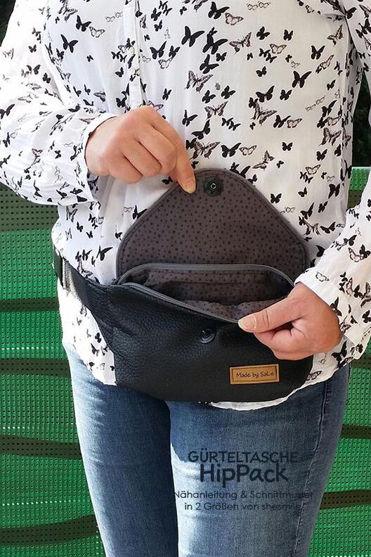 Gürteltasche "HipPack" (Nähanleitung und Schnittmuster) image number 6