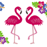 Flamingo Taschenmotiv + Kissen ITH thumbnail number 6