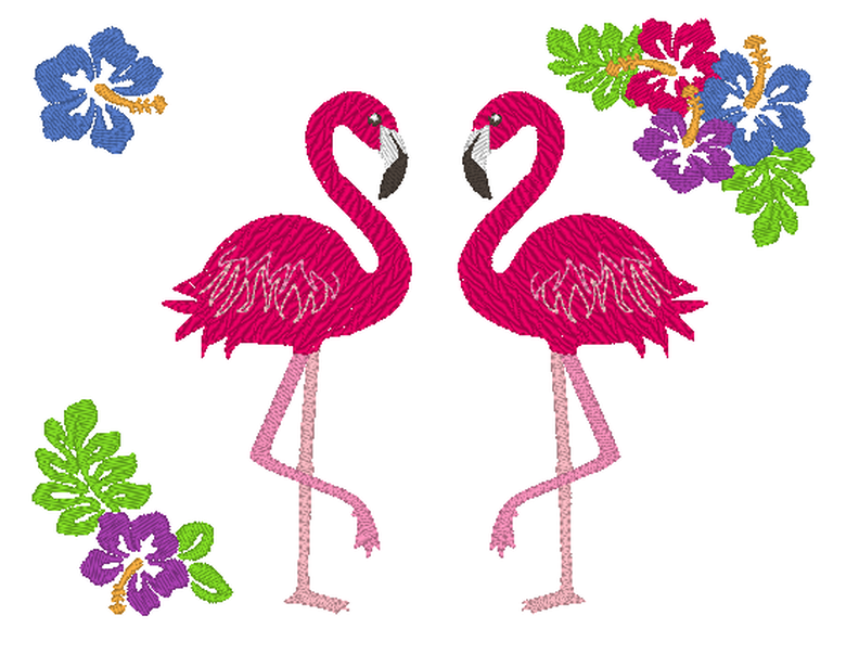 Flamingo Taschenmotiv + Kissen ITH image number 6