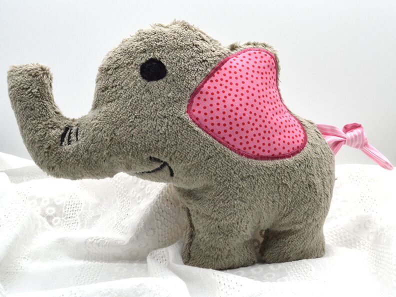Nähanleitung Elefant Kuscheltier in zwei Größen image number 4