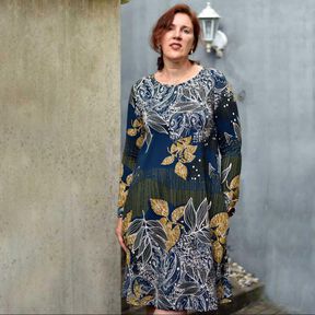 Kleid Tunika DELICIA (34-56) A-Linie Schnittmuster