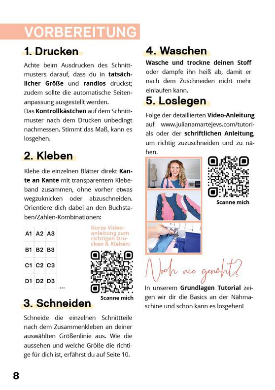 Schnittmuster nach Maß: Langarmshirt Jersey Oberteil image number 9