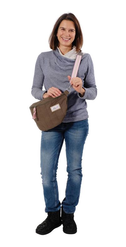 Crossbag Tasche 3 Größen  "TARIKA" - Schnittmuster Tasche image number 5