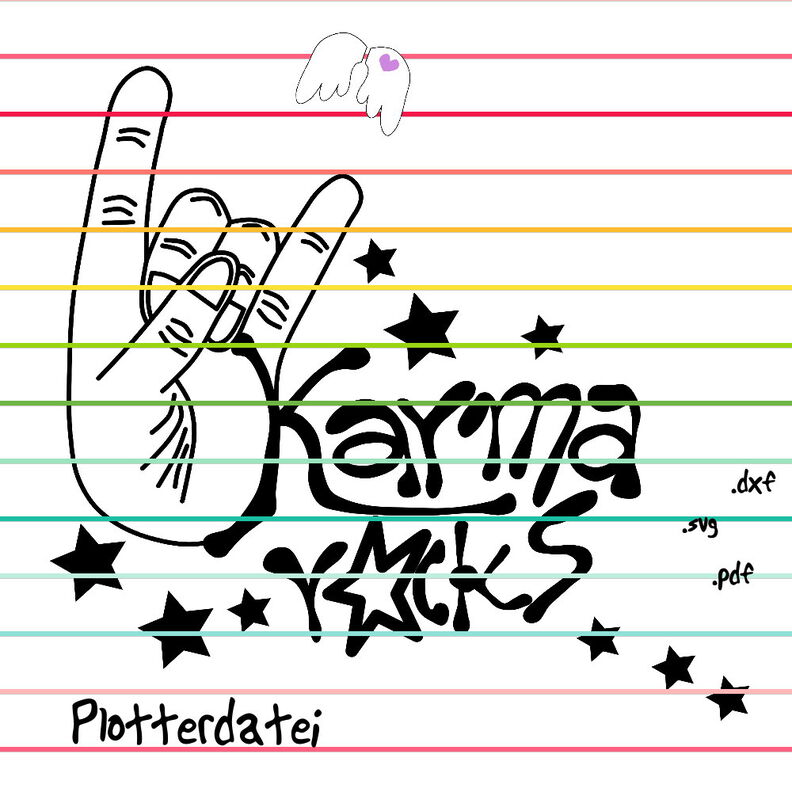Karma rocks - Plotterdatei image number 1